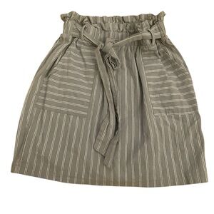 Striped Gray Skirt